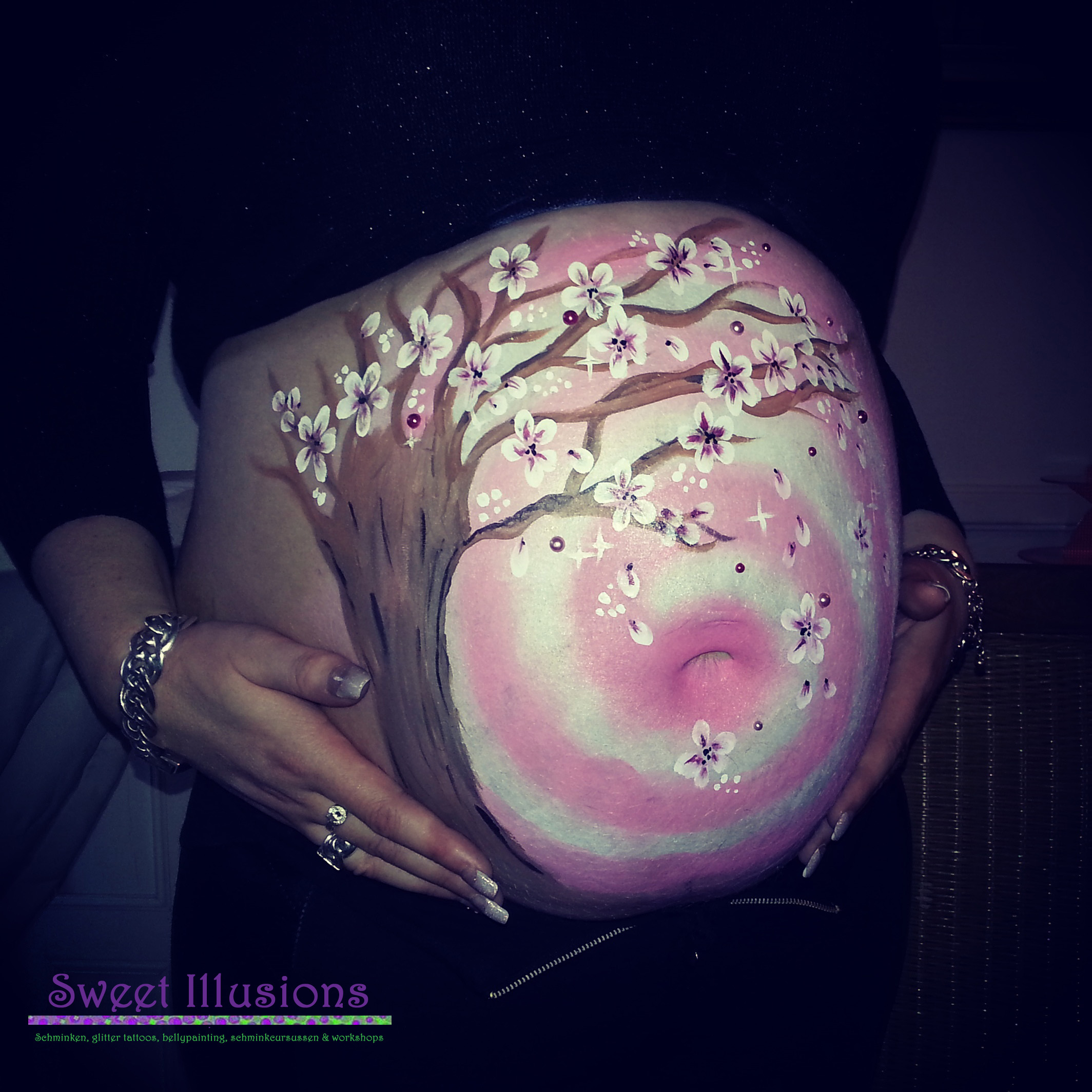 Bellypainting Sweet Illusions